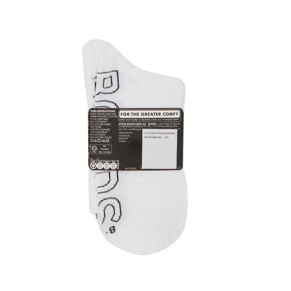 Bonds Womens Half Crew 8+ Socks - 4 Pack