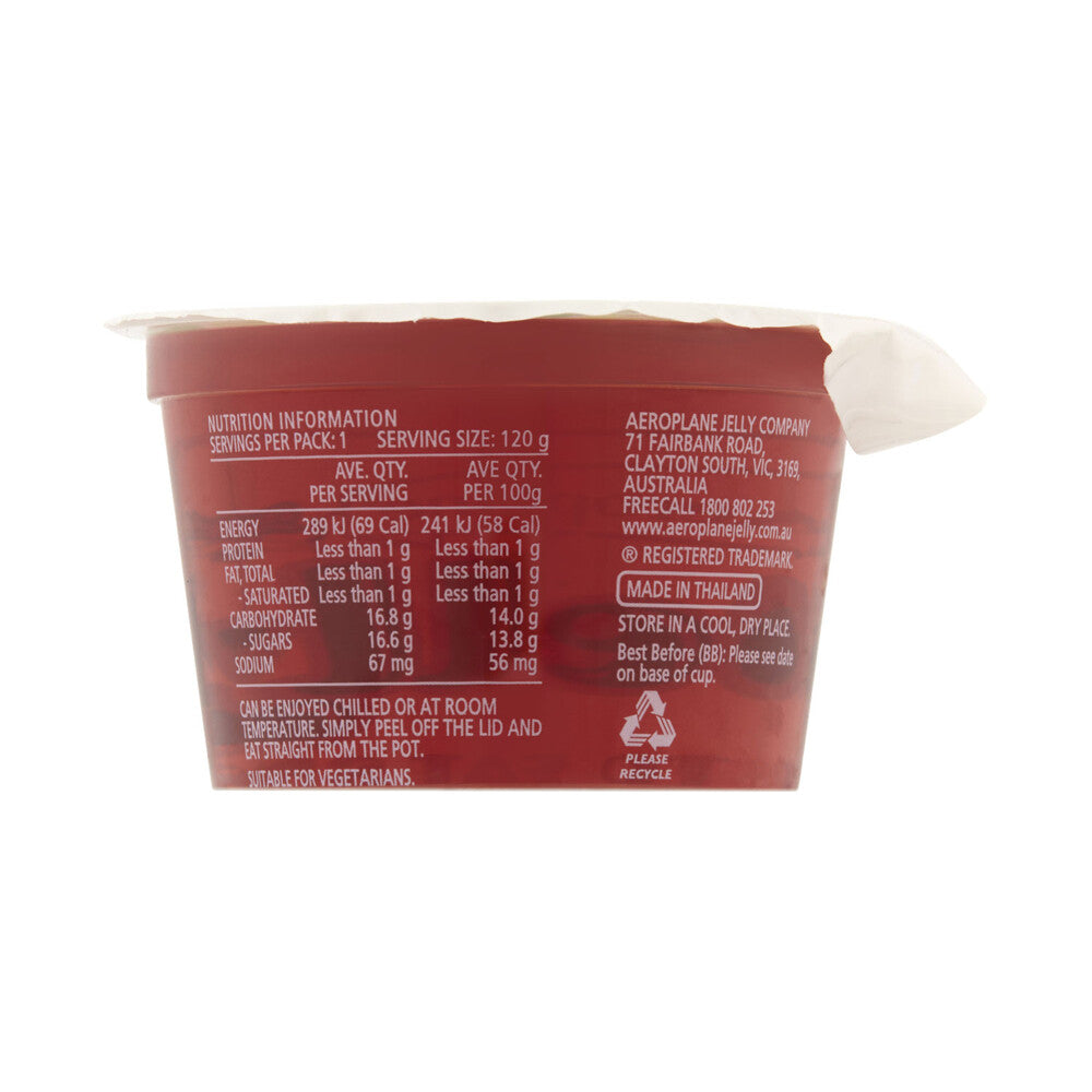 Aeroplane Ready To Eat Strawberry Jelly - 120g