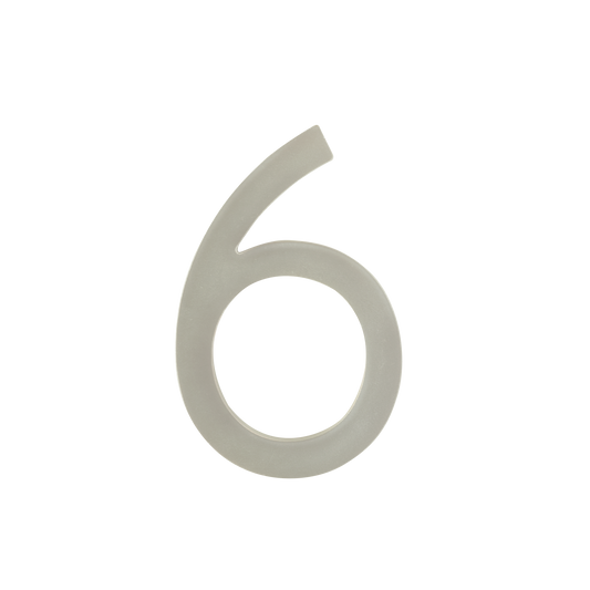 Sandleford Stainless Steel Lorne Numeral - 6 - 100mm
