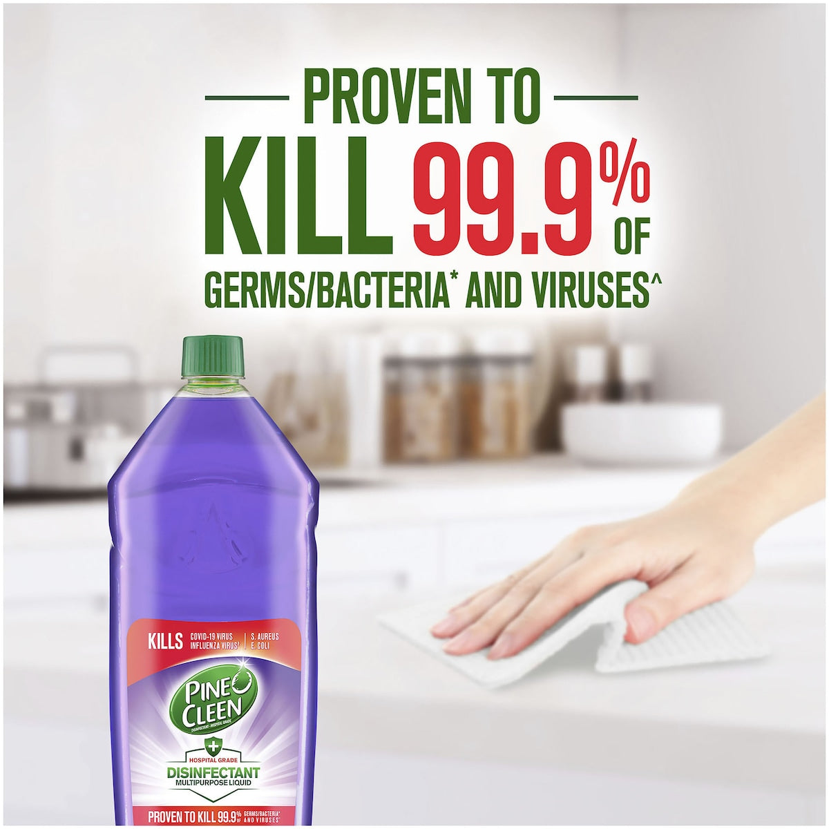 Pine O Cleen Lavender Disinfectant Liquid 1.25l