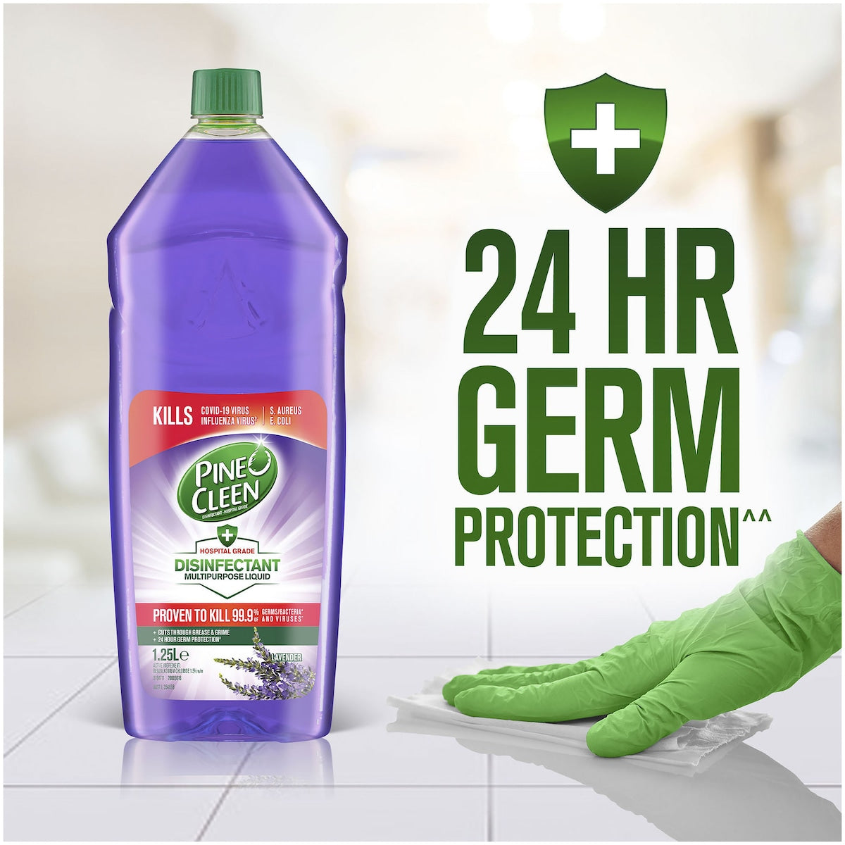 Pine O Cleen Lavender Disinfectant Liquid 1.25l