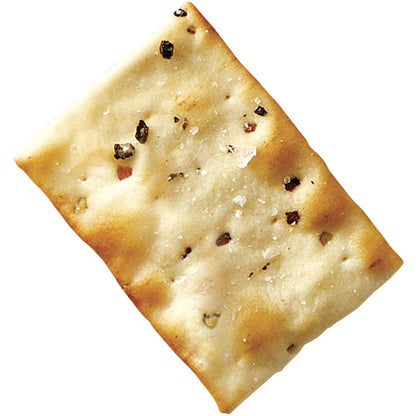 Red Rock Deli Gourmet Crackers Murray River Pink Salt & Black Pepper 130g