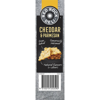 Red Rock Deli Style Crackers Cheddar & Parmesan 135g