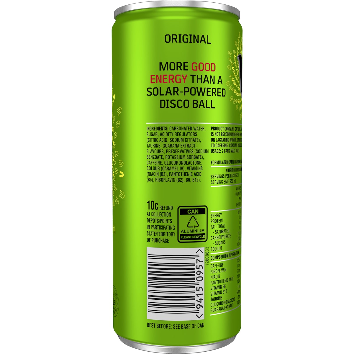 V Energy Drink 250ml