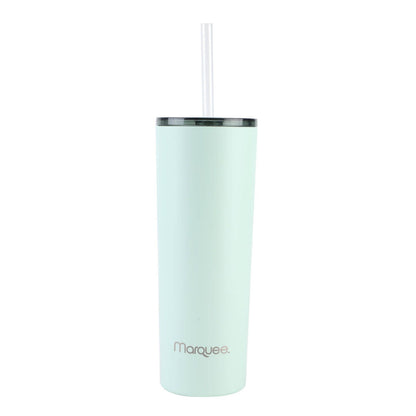 Marquee Slim Tumbler with Straw - 890ml - Mint