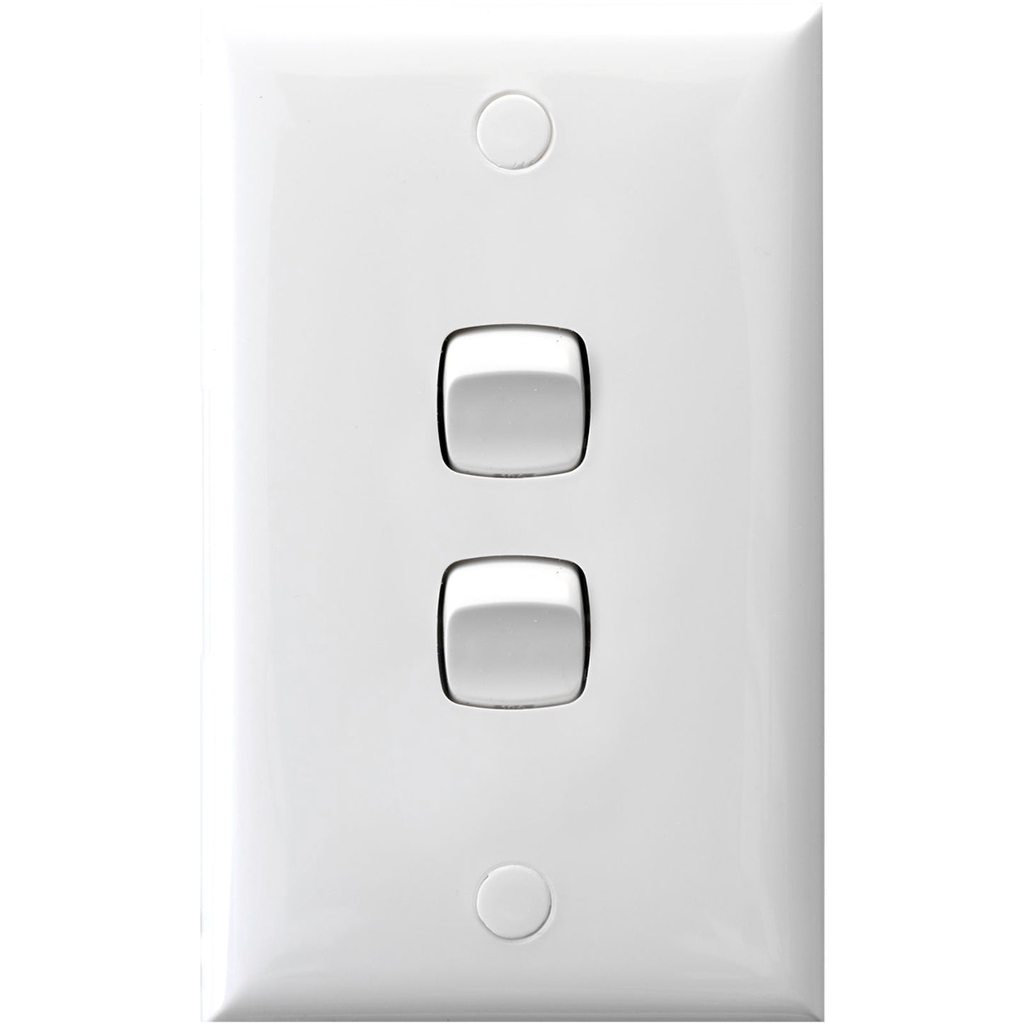 HPM Wall Switch - 2 Gang - 10A