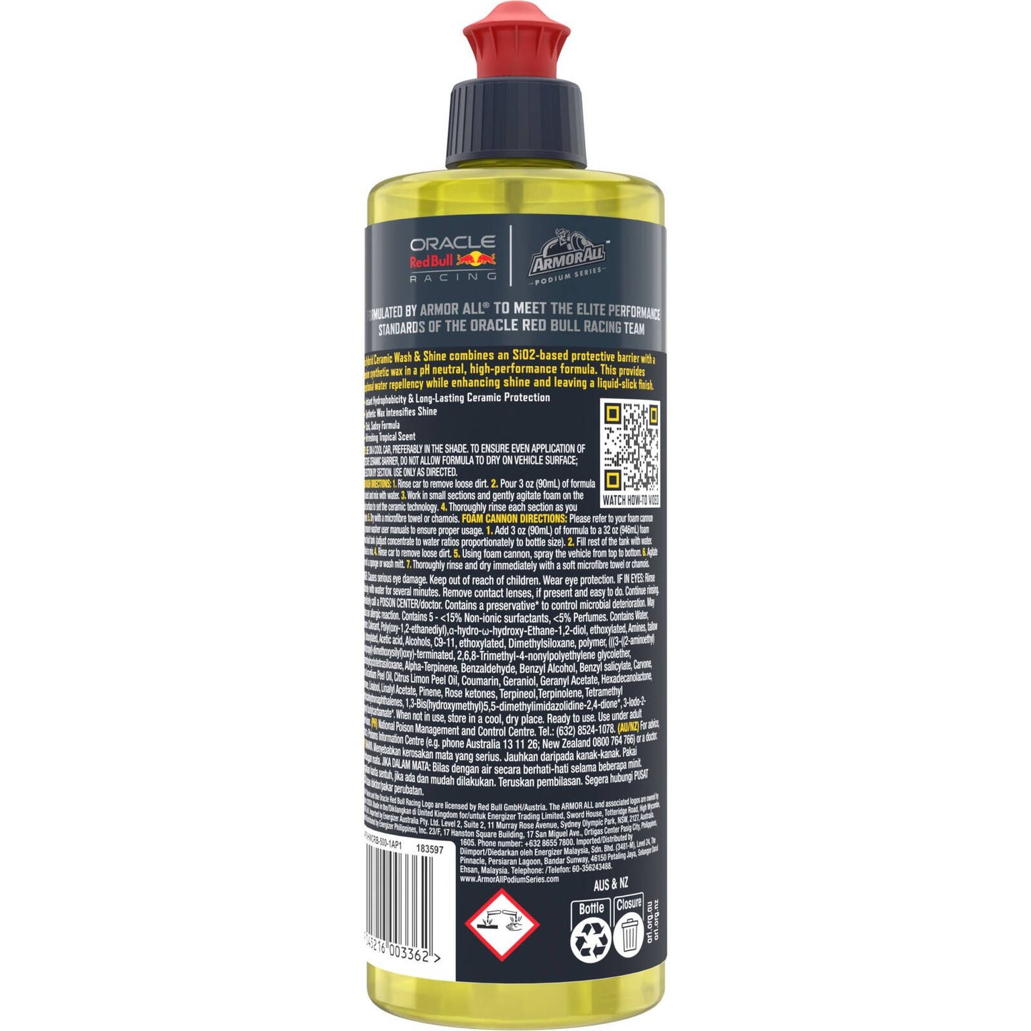 Armor All Podium Series Hybrid Ceramic Wash Shine - 500ml