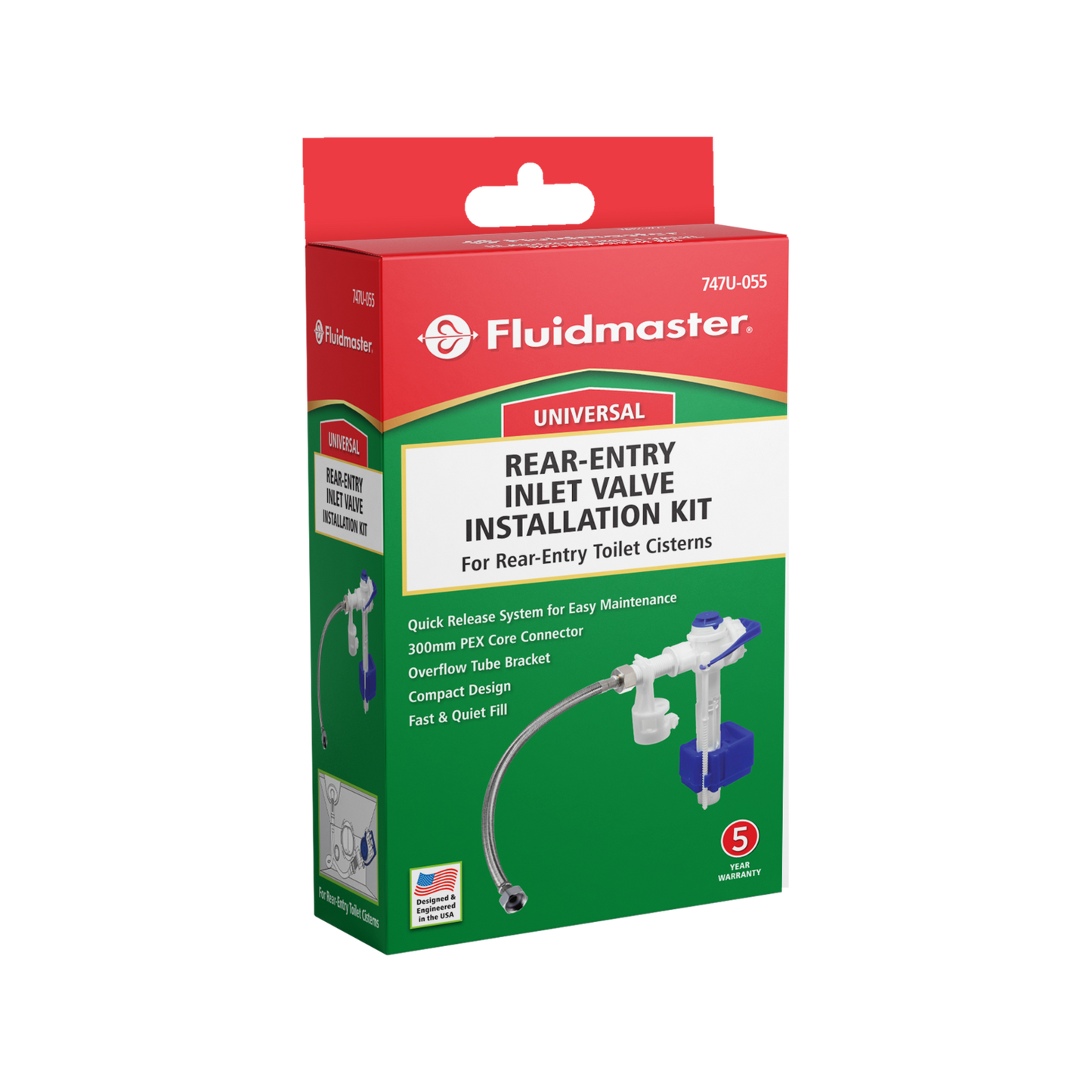 Fluidmaster Universal Valve Inlet Install Kit - 300mm