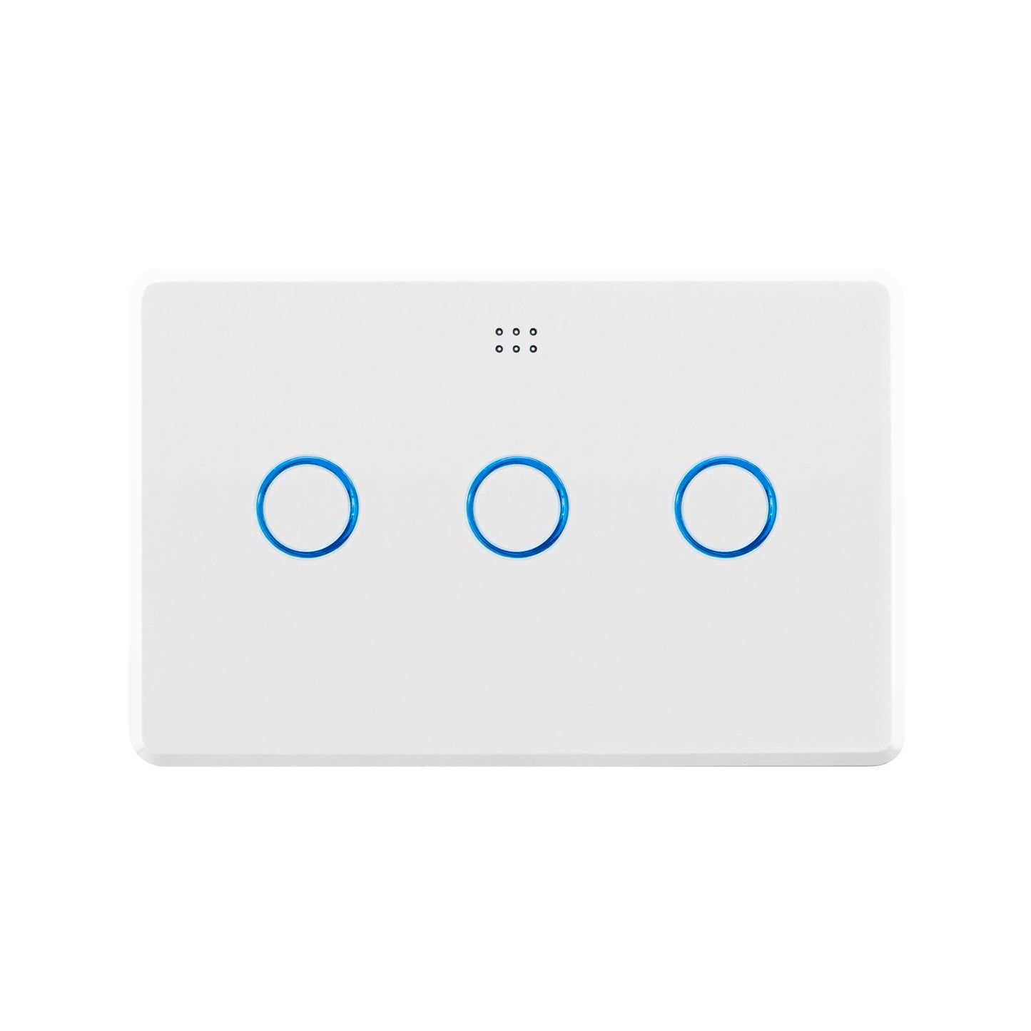 Deta Smart Touch Light Switch - Triple Gang - 40 x 75 x 110mm - White