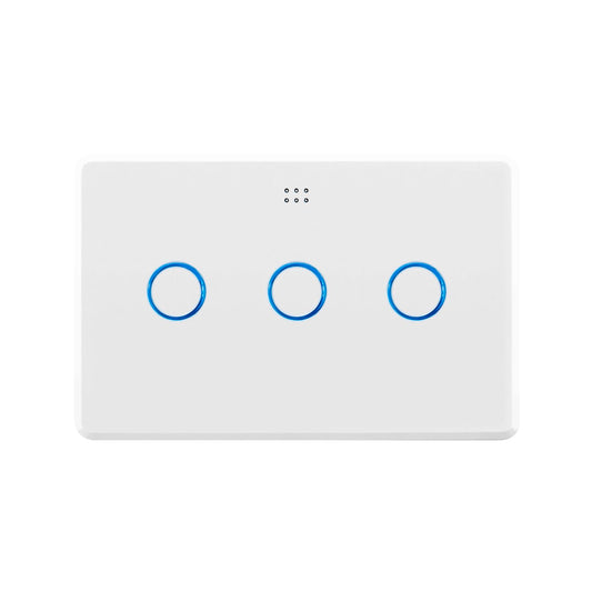 Deta Smart Touch Light Switch - Triple Gang  - White