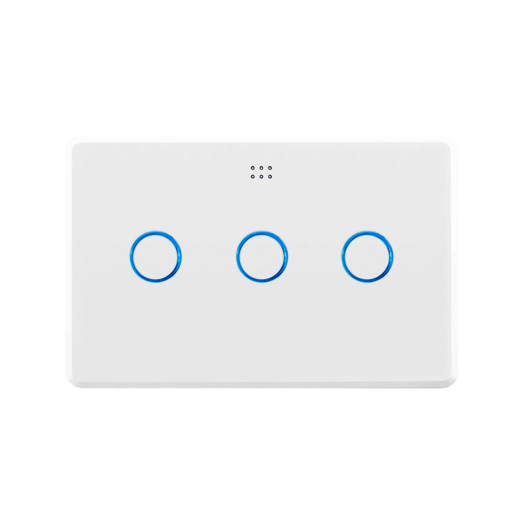 Deta Smart Touch Light Switch Triple Gang White