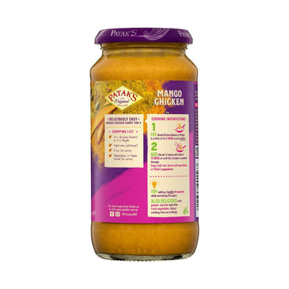 Patak's Mango Chicken Simmer Sauce - 450g