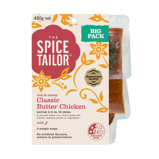 The Spice Tailor assic Butter Chicken Family Pack - 480g
