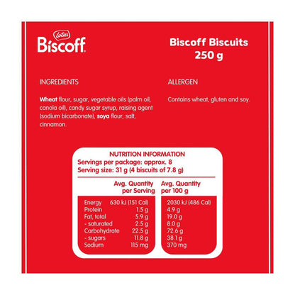 Lotus Biscoff Biscuits - 250g