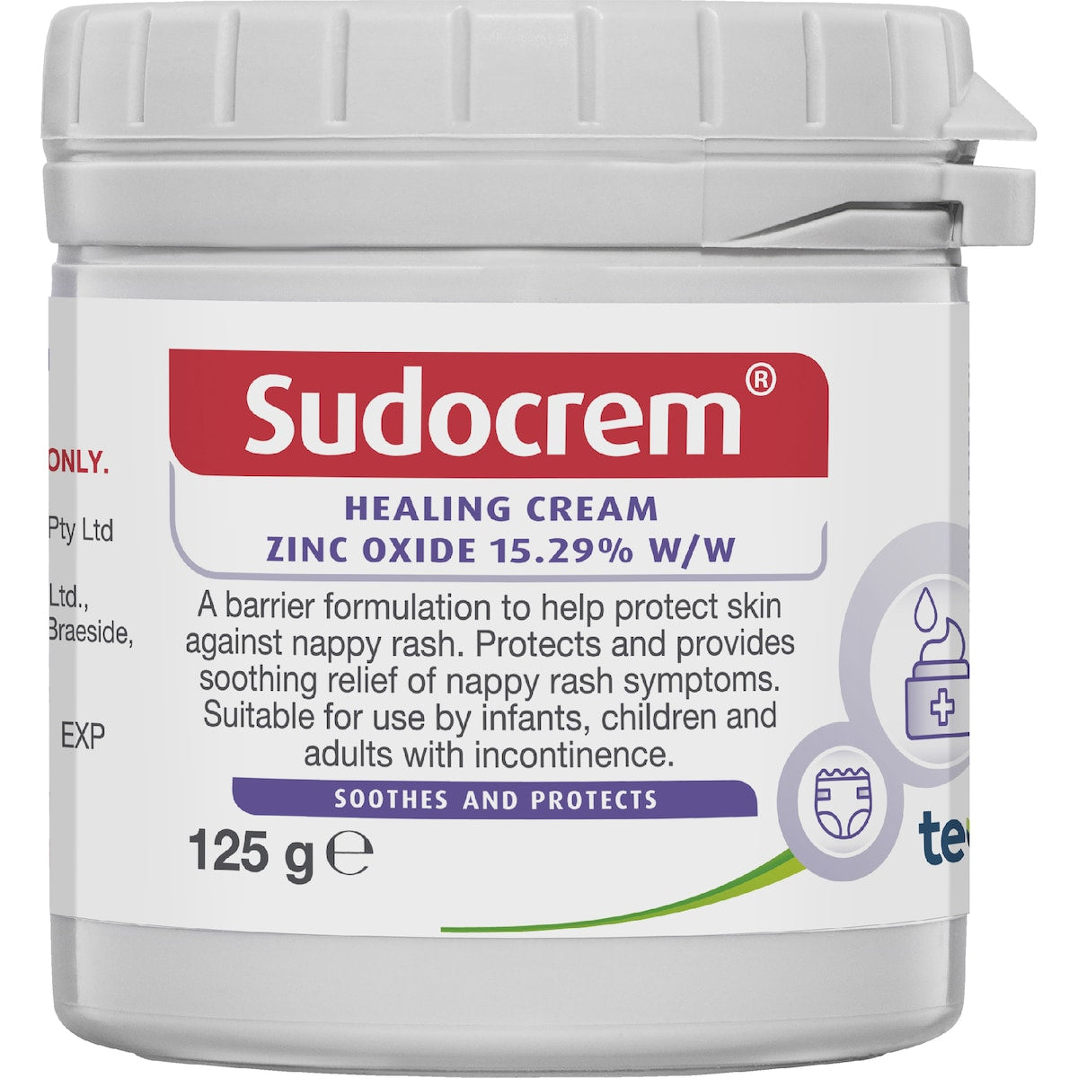 Sudocrem Nappy Rash Cream 125g
