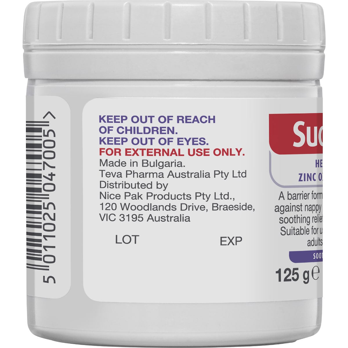 Sudocrem Nappy Rash Cream 125g