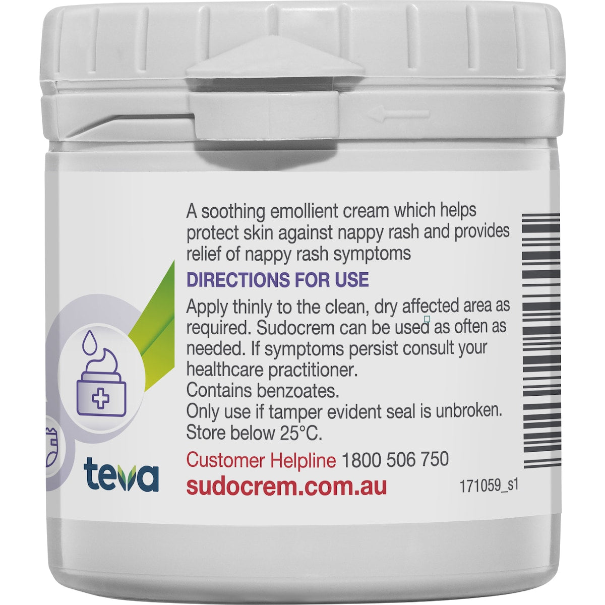 Sudocrem Nappy Rash Cream 125g