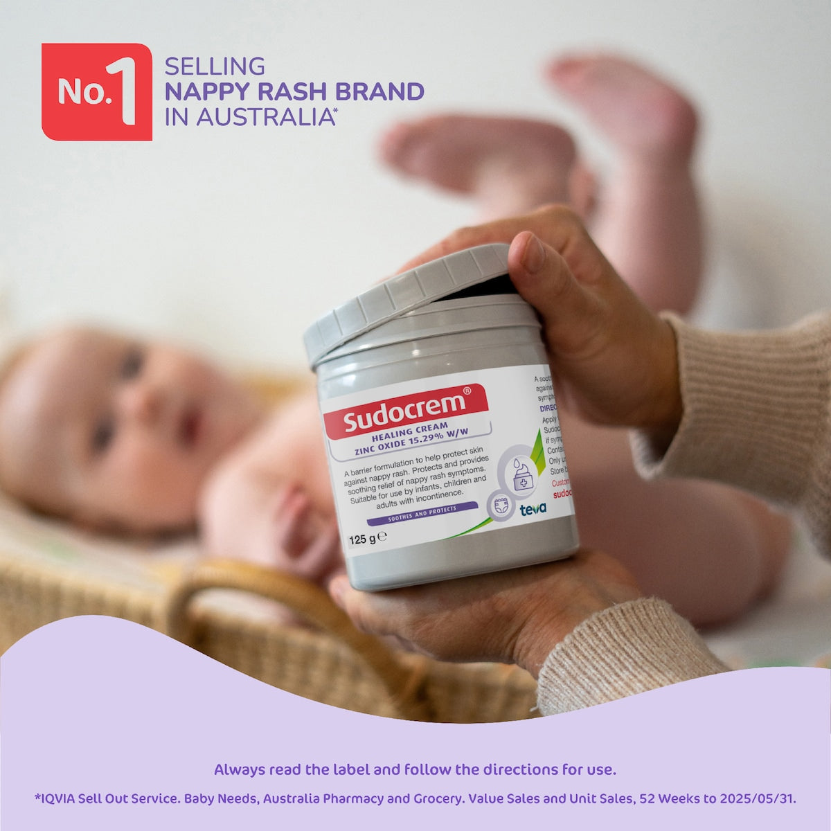Sudocrem Nappy Rash Cream 125g