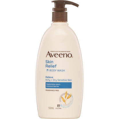 Aveeno Skin Relief Body Wash Sensitive 532ml