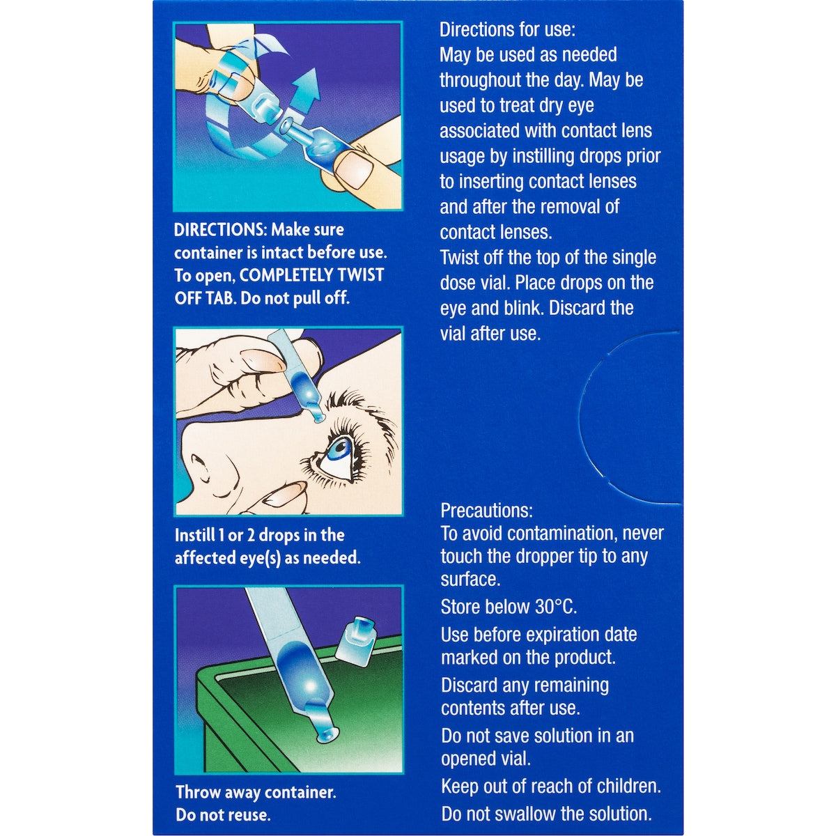 Systane Ultra Ud Lubricant Eye Drops 0.5ml X 25 Pack