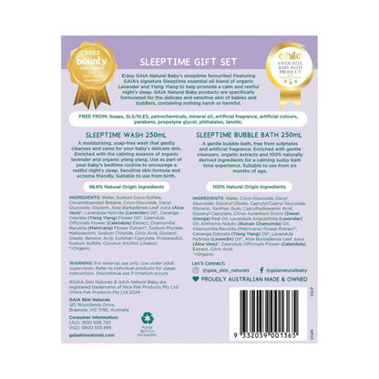 Gaia Natural Baby Sleeptime Gift Set - 1 Each
