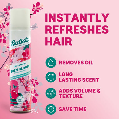 Batiste Eden Bloom Dry Shampoo 350ml