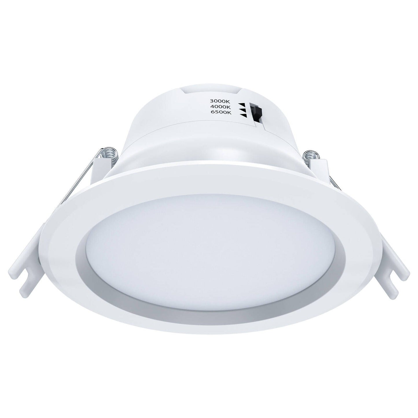 Arlec Dimmable Tri-Colour LED Downlight - 9W - 92mm - White