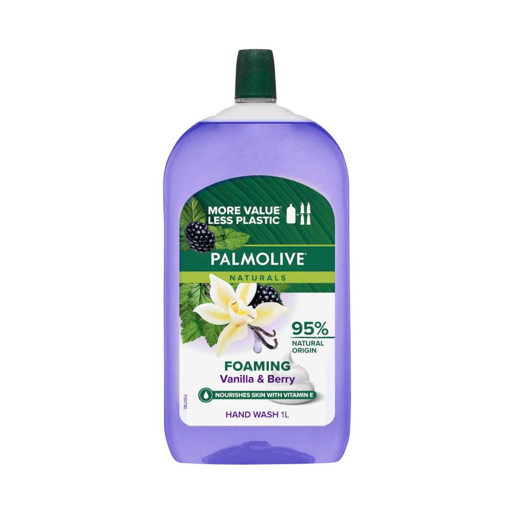 Palmolive Naturals Foaming Hand Wash Vanilla & Berry Refill - 1L