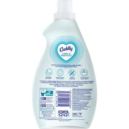 Cuddly Ultra Fabric Softener Care & Protect 900ml
