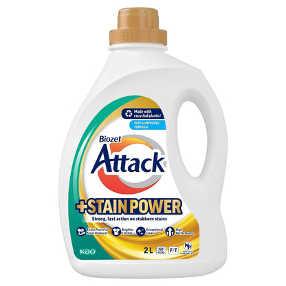 Biozet Attack Attack Plus Stain Power 2l