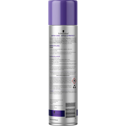 Schwarzkopf Extra Care Hair Spray Super Styling Lacquer Hairspray 400g