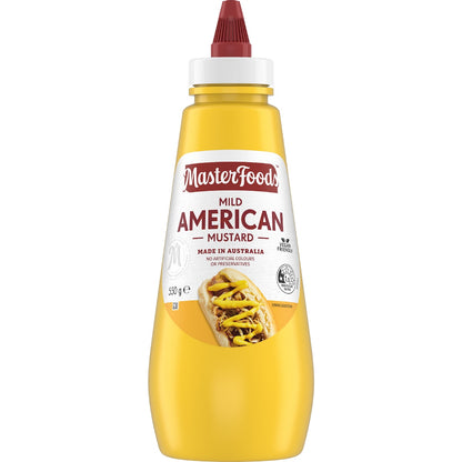 Masterfoods Mild American Mustard 550g