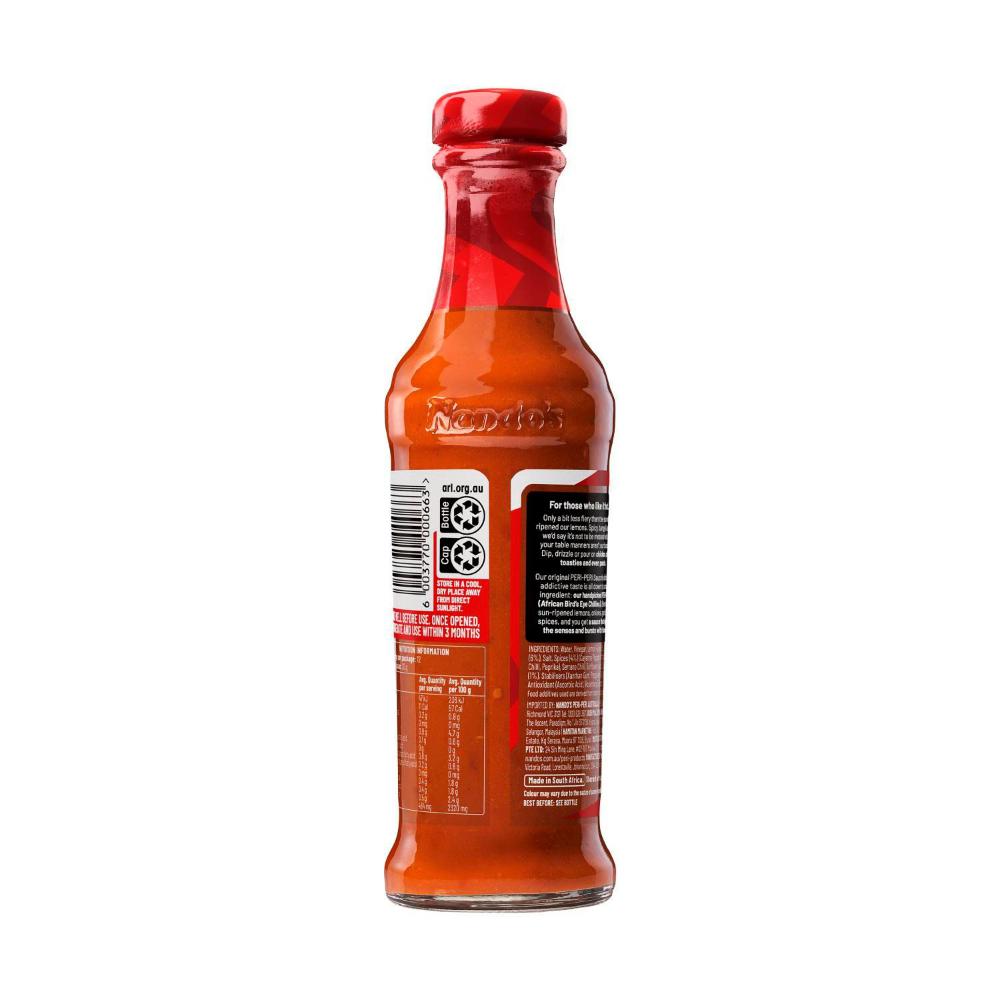 Nando's Hot Peri-peri Chilli Sauce - 250g