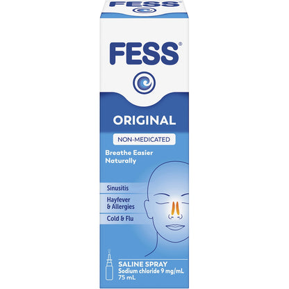 Fess Saline Nasal Spray 75ml