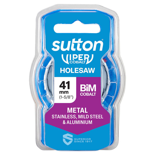 Sutton Tools Bi Metal Cobalt Holesaw - 41mm