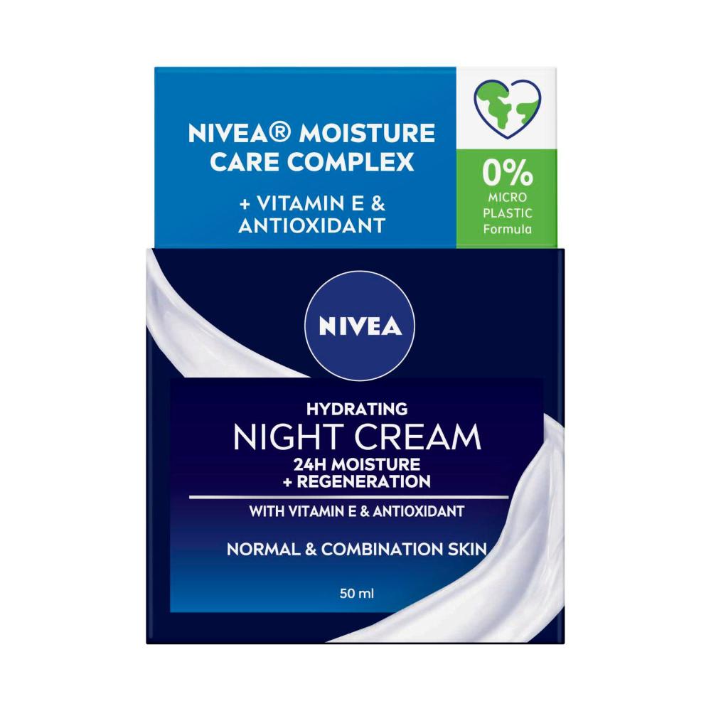 Nivea Daily Essentials Hydrating Night Cream - 50mL