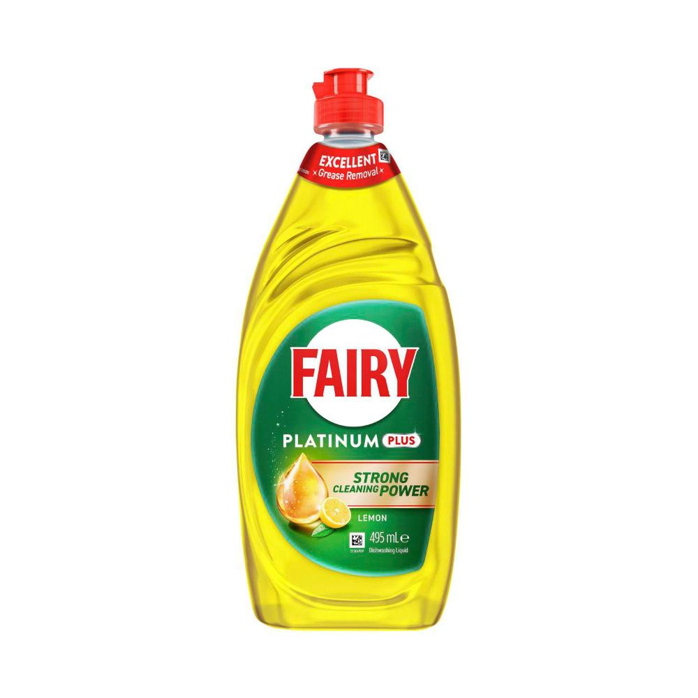Fairy Complete Clean Dishwashing Liquid Lemon - 495mL