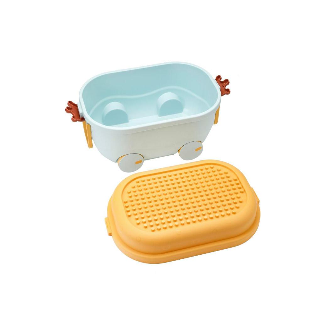 Storage Box With Blocks Lid - 1 Each