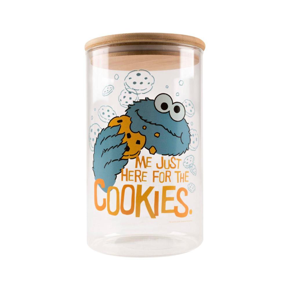 Licensed Glass Canister With Bamboo Lid - 2L