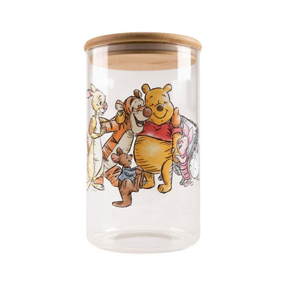 Licensed Glass Canister With Bamboo Lid - 2L