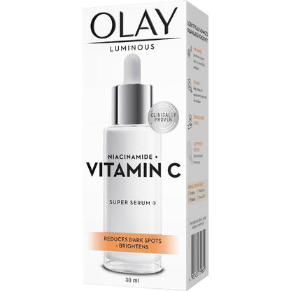 Olay Luminous Niacinamide + Vitamin C Super Face Serum 30ml