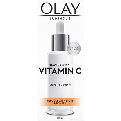 Olay Luminous Niacinamide + Vitamin C Super Face Serum 30ml
