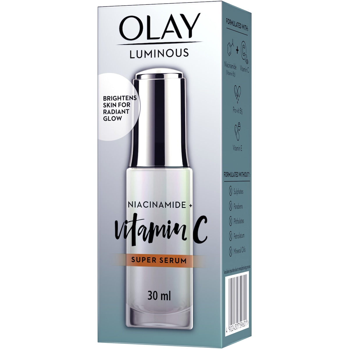 Olay Luminous Niacinamide + Vitamin C Super Face Serum 30ml