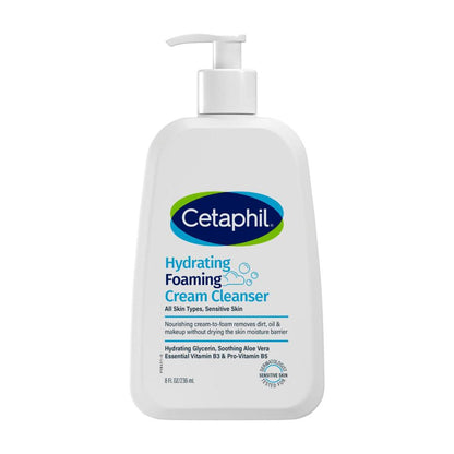 Cetaphil Hydrating Foaming Cream eanser - 236mL
