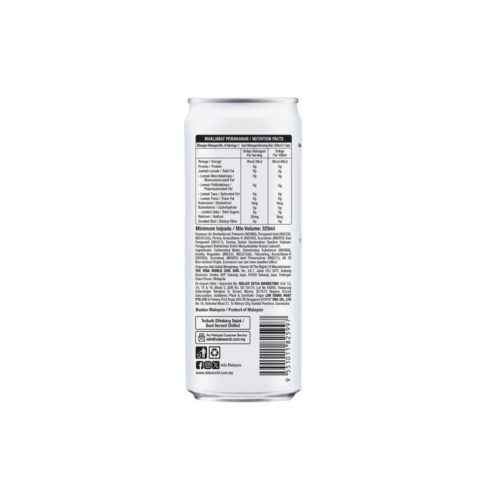 Vida Zero Yuzu Drink - 325mL