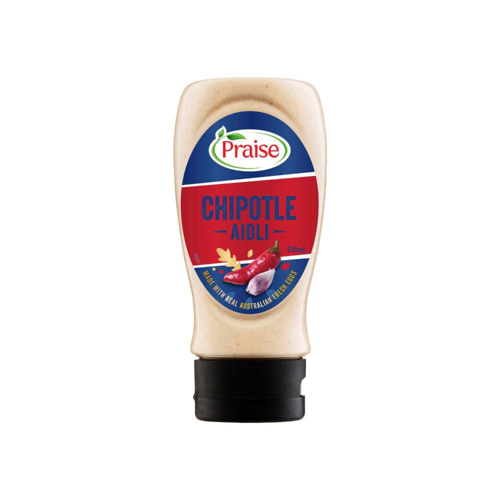 Praise Squeeze Aioli Chipotle - 250mL
