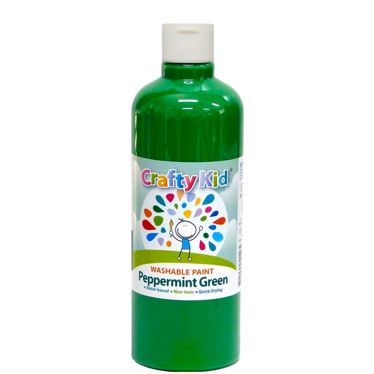 Boyle Peppermint Green Washable Paint - 500ml
