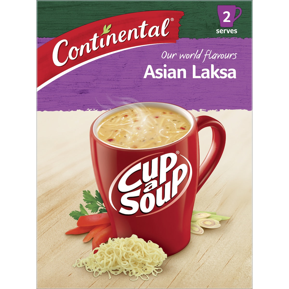 Continental Classics Cup A Soup Laksa With Noodles 65g