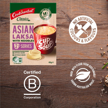 Continental Classics Cup A Soup Laksa With Noodles 65g