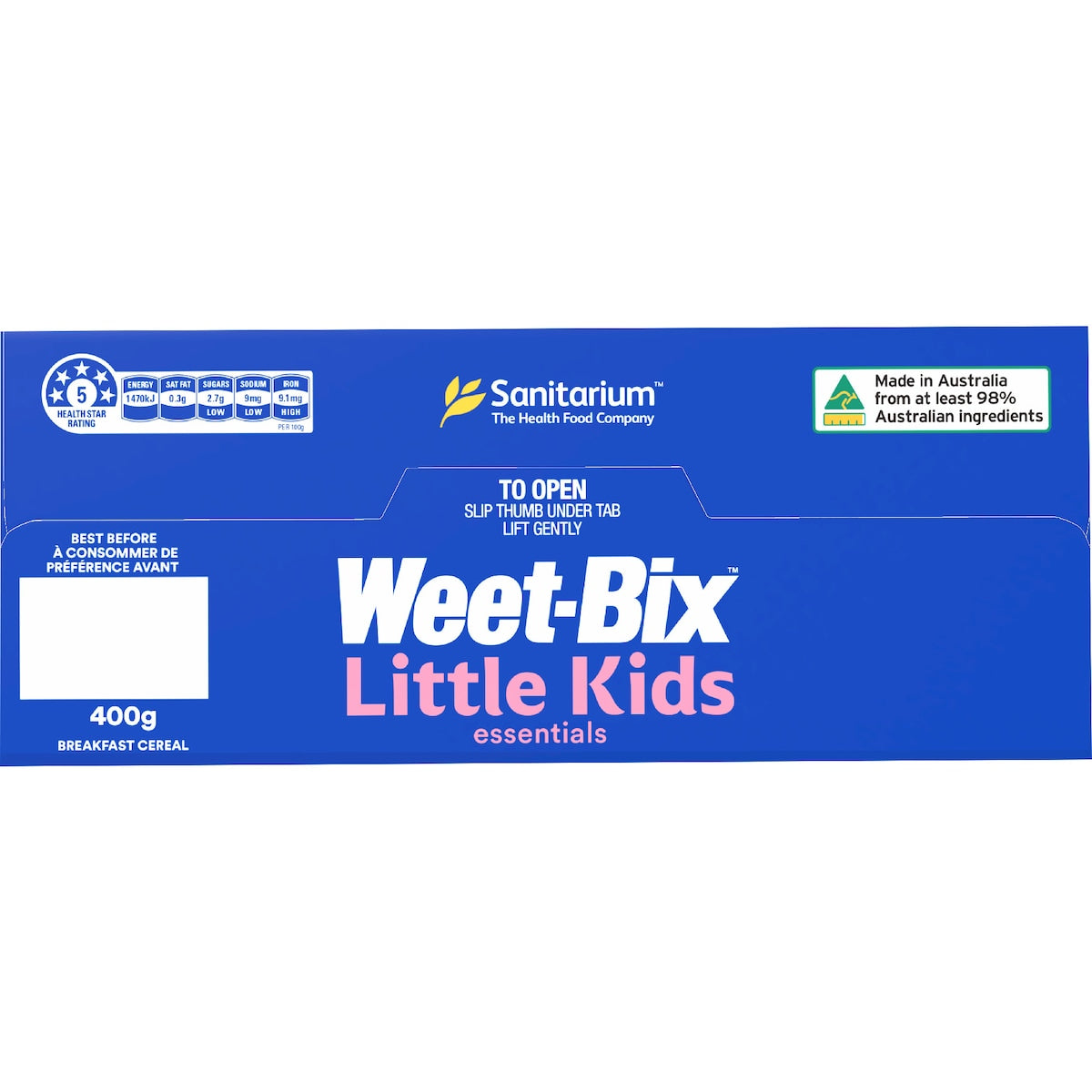 Weet-bix Little Kids Breakfast Cereal 400g
